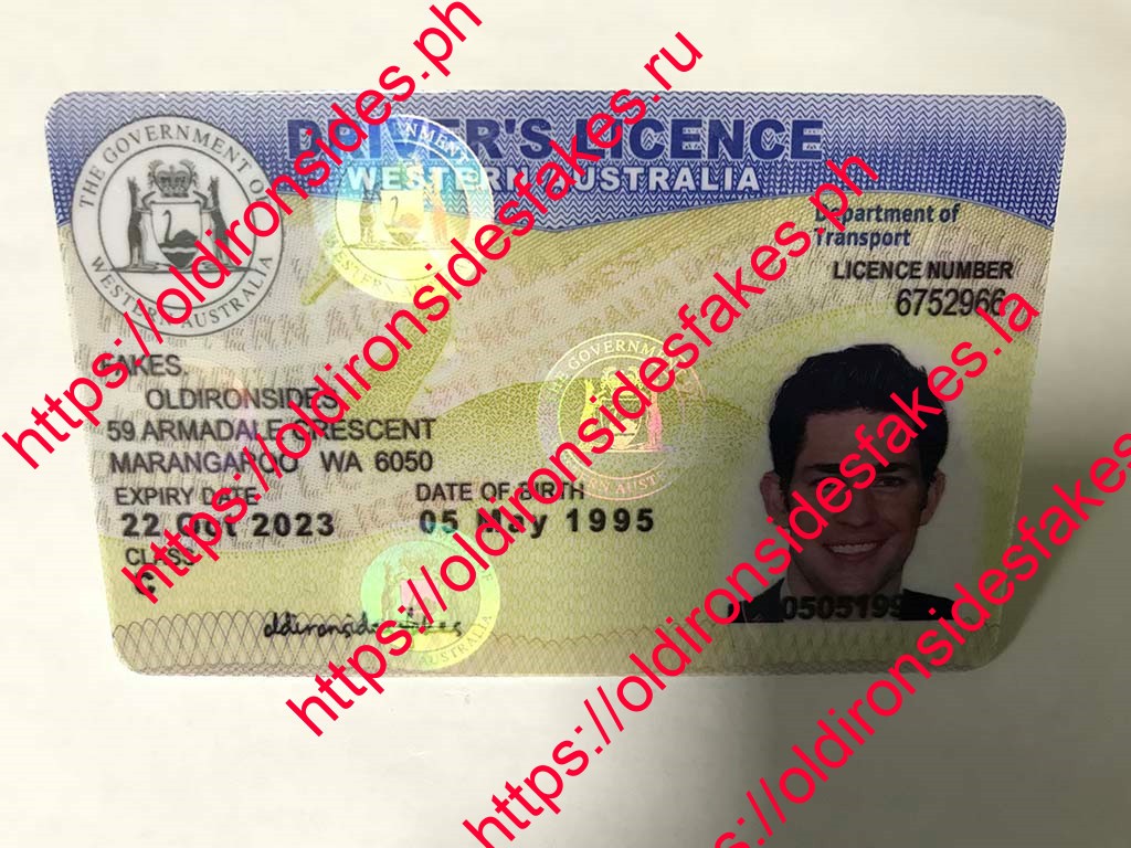 Western Australia Id Card